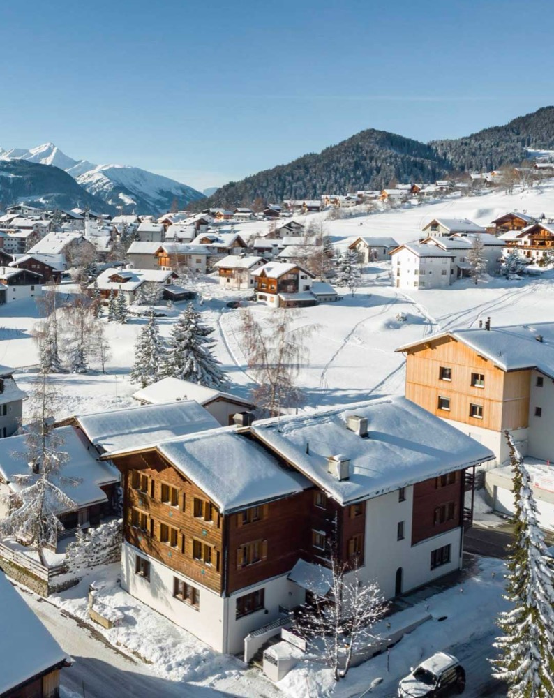 Hotel Mulin im Winter