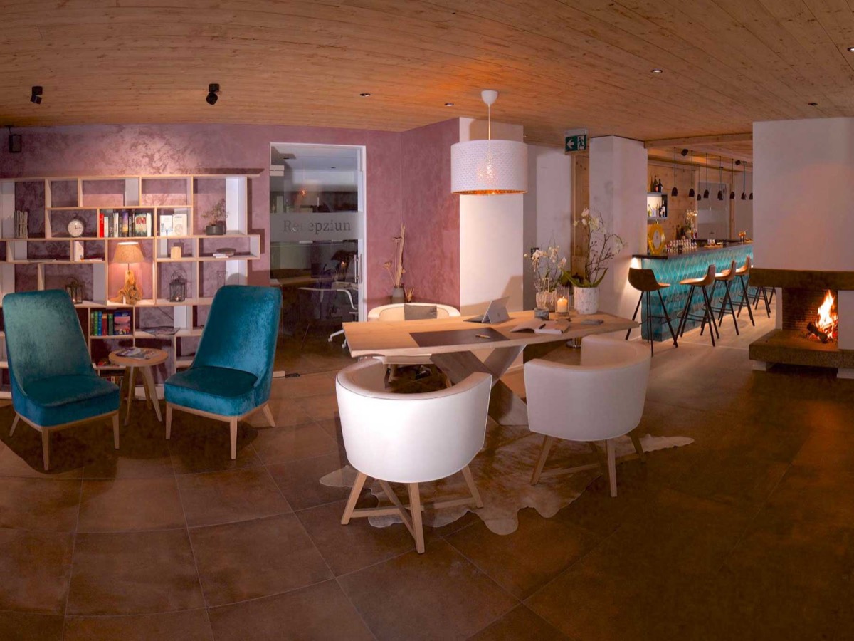 Hotel Mulin Brigels Empfang