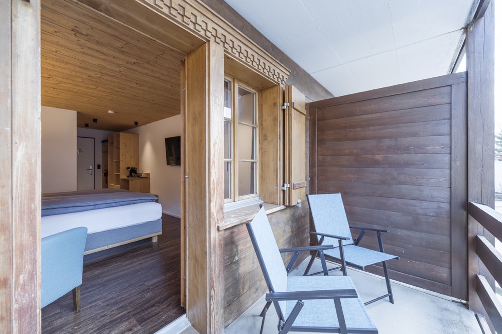 Doppelzimmer mit Balkon